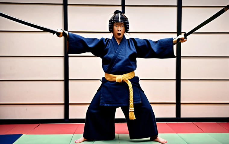 **
A dynamic Instagram reel showcasing a Kendo demonstration with a modern twist. Fast-paced cuts of sword clashes, determined faces, and training montages are set to trendy music. Text overlays highlight key Kendo terms for beginners. The overall vibe is energetic and engaging, attracting a younger audience to the martial art. Hashtags like #KendoLife and #MartialArts add discoverability.
**